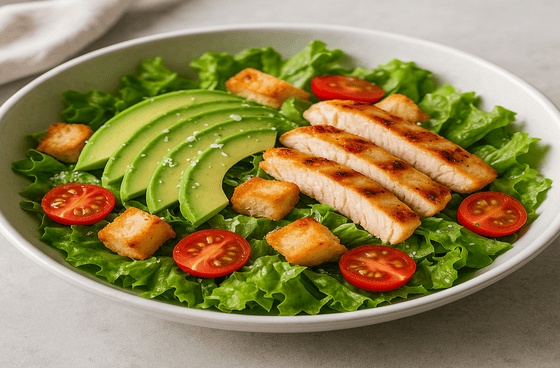 Цезарь с авокадо